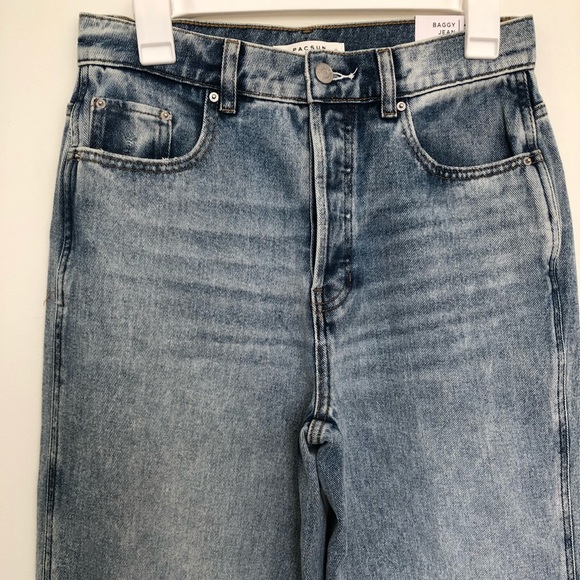 NWT Pacsun High Rise Baggy Jeans size 27 - Picture 2 of 11